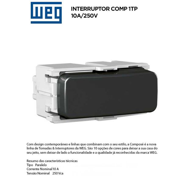 MODULO INT PARALELO PRETO COMPOSÉ