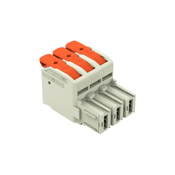 CONECTOR 832 FEMEA 3P 25MM WAGO