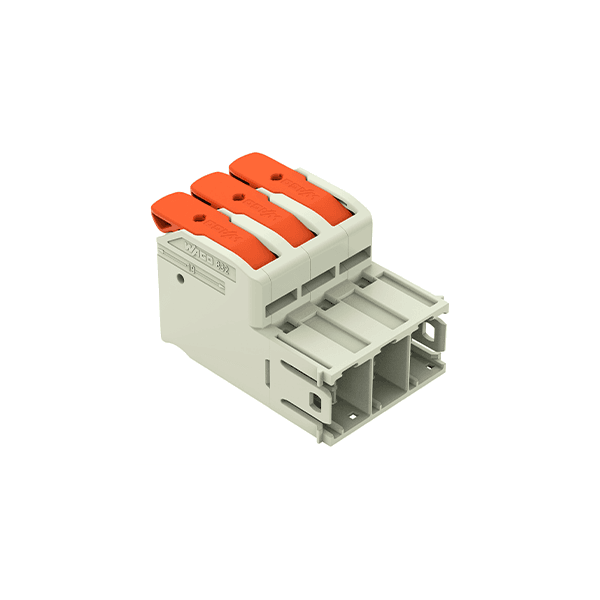 CONECTOR 832 MACHO 3P 25MM WAGO