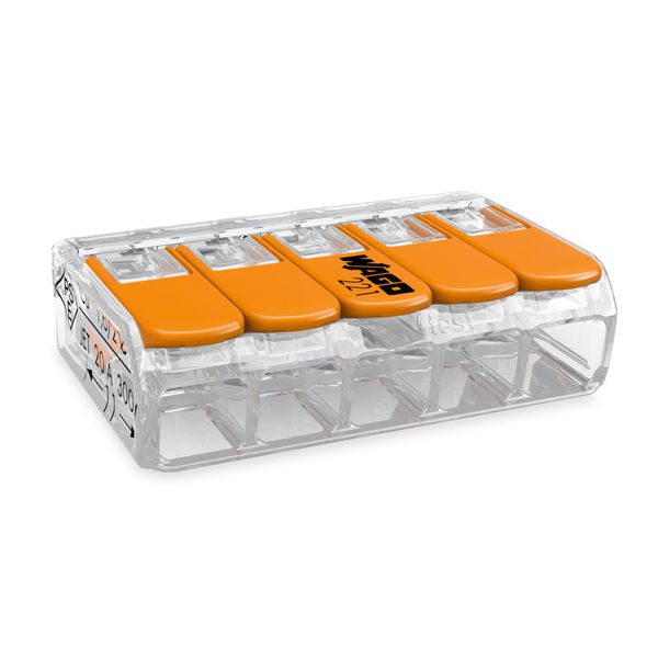 CONECTOR DE EMENDA 221 5P 4MM WAGO