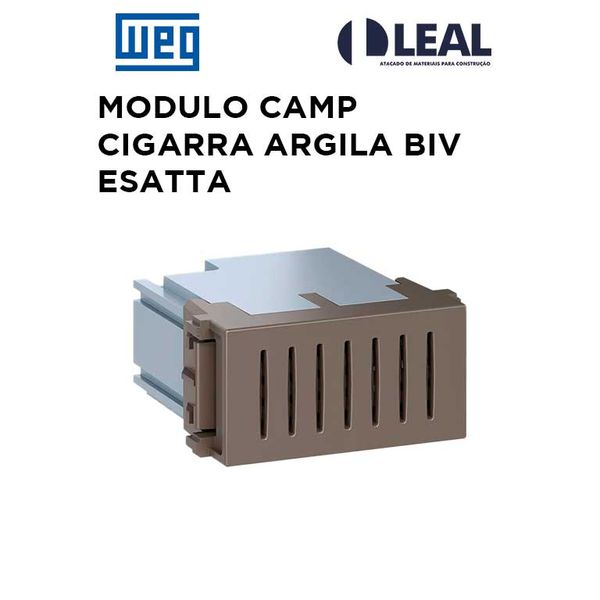 MODULO CAMPAINHA CIGARRA BIVOLT ARGILA ESATTA