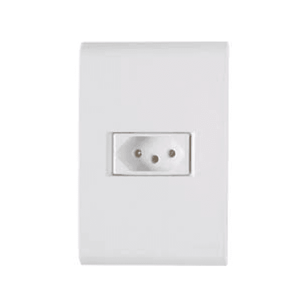 CONJUNTO 4X2 TOMADA 2P + T 10A 250V - LIZ