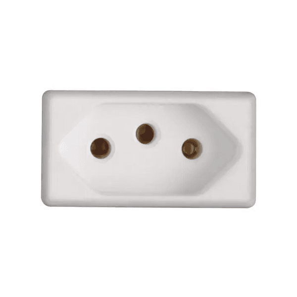 MODULO TOMADA 2P+T 10A 250V - LINHA LIZ