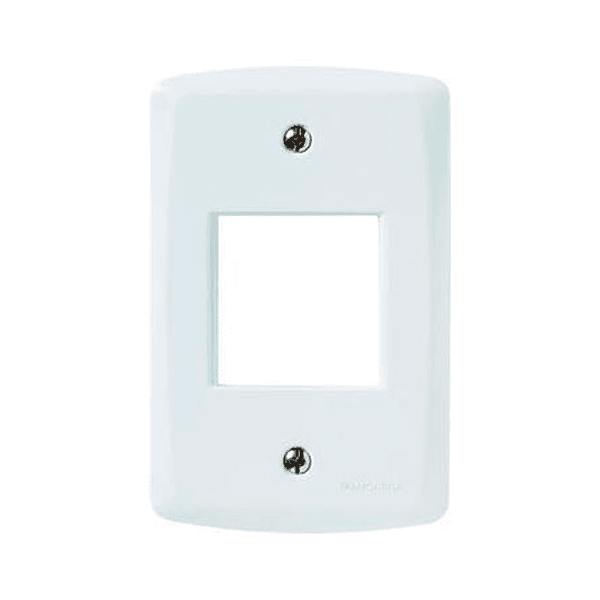 PLACA 4X2 COM 2 POSTOS JUNTOS - LINHA LUX 2