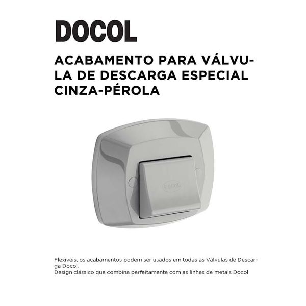 ACABAMENTO P/ VALVULA DE DESCARGA ESPECIAL CP DOCOL