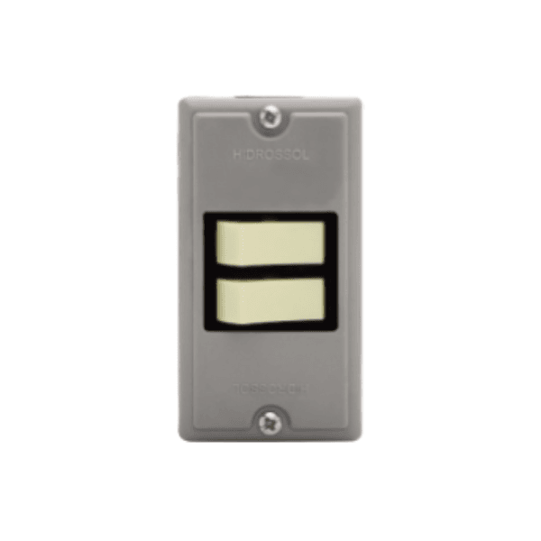 ESPELHO PVC COND CZ 2 TECLAS 4X2 HIDROSSOL