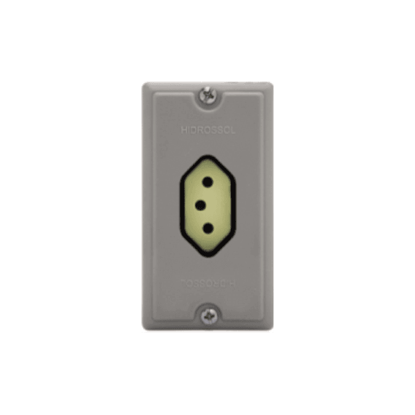 ESPELHO PVC COND CZ TOM HEXAG VERT 4X2 HIDROSSOL