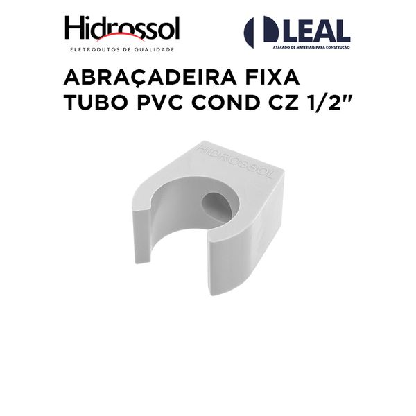 ABRAÇADEIRA FIXA TUBO PVC COND CZ 1/2