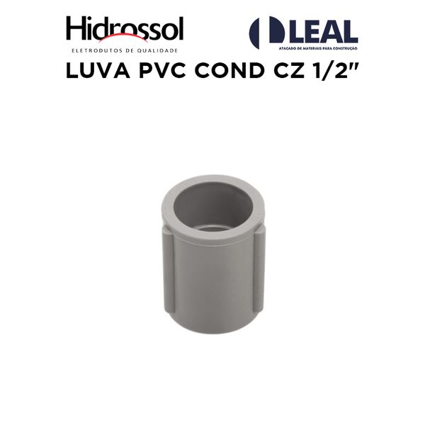 LUVA PVC COND CZ 1/2