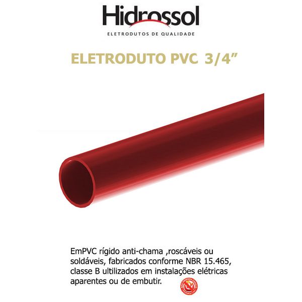 ELETRODUTO PVC COND VM 3/4