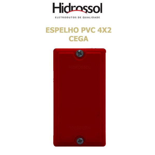 ESPELHO PVC COND VM TAMPA CEGA 4X2 HIDROSSOL