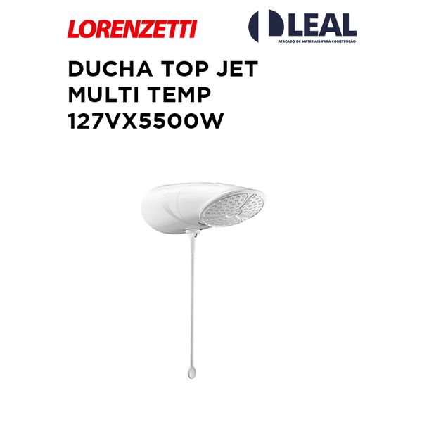 DUCHA TOP JET MULTI TEMPERATURAS 127VX5500W