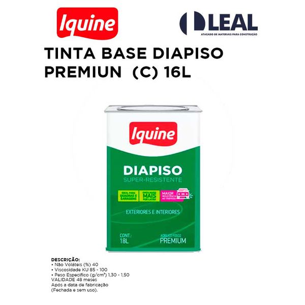 TINTA BASE DIAPISO PREMIUM (C) 16L