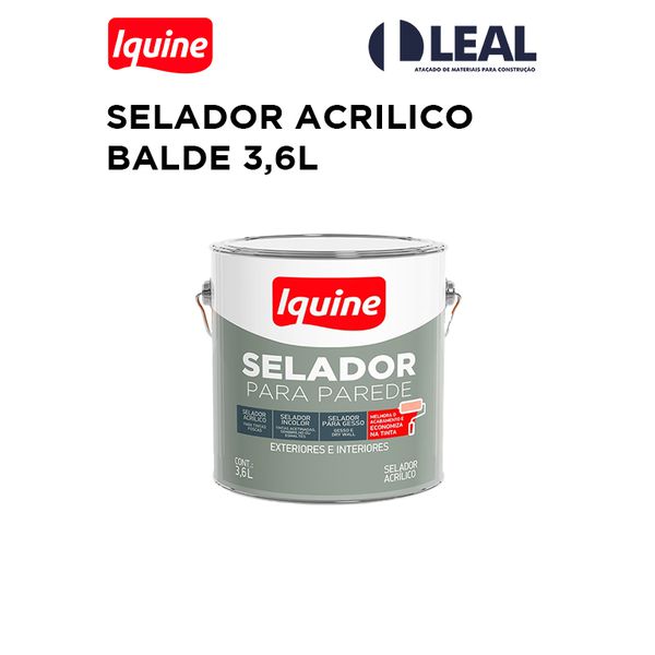 SELADOR ACRILICO BALDE 3,6L IQUINE