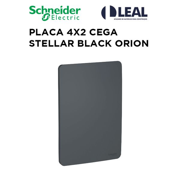 PLACA 4X2 CEGA STELLAR BLACK ORION