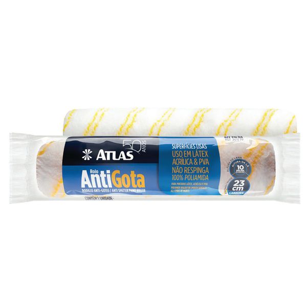 ROLO DE PINTURA ANTI-GOTA 9CM ATLAS