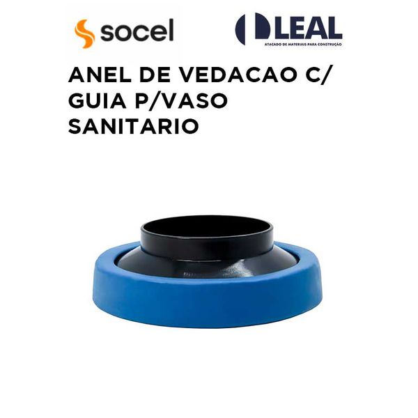 ANEL DE VEDAÇÃO COM GUIA PARA VASO SANITÁRIO SOCEL