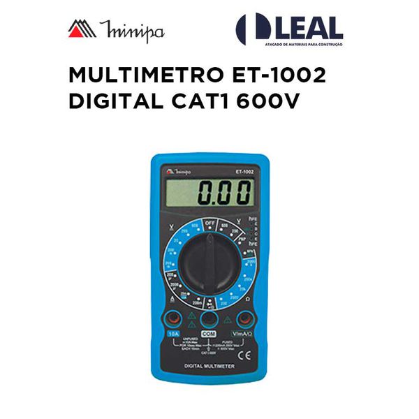 MULTIMETRO ET-1002 DIGITAL 