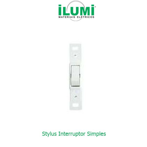 INTERRUPTOR SIMPLES BR STYLUS - ILUMI