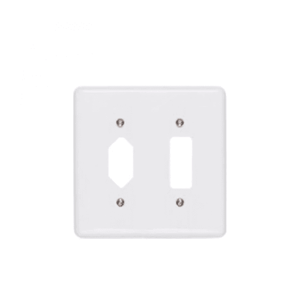 PLACA 4X4 1 TOMADA + 1 INTERRUPTOR BR STYLUS