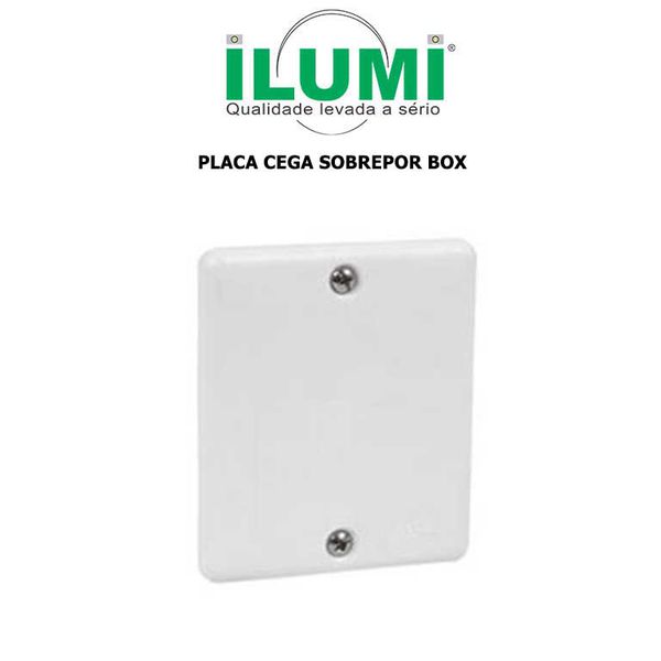 PLACA CEGA SOB BOX ILUMI