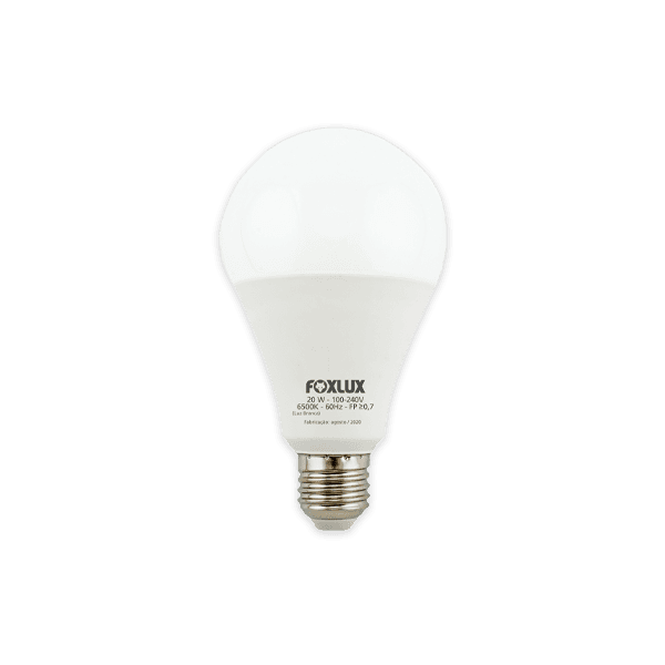 LAMPADA LED ALTA POT BIV 20W 6.500K - E-27 FOXLUX