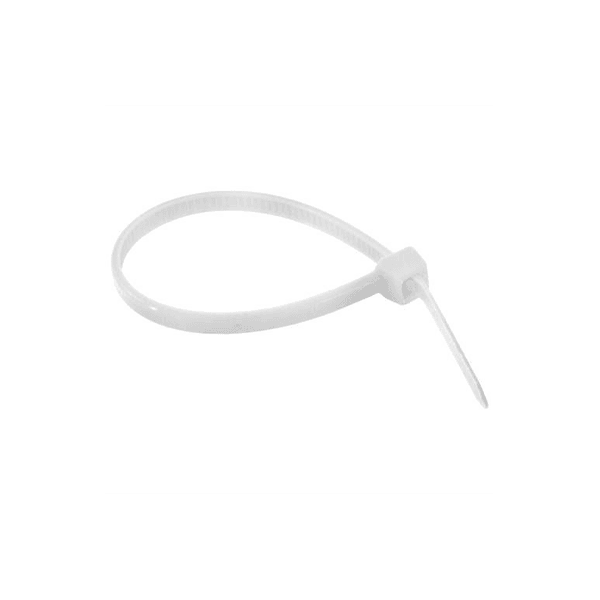 ABRAÇADEIRA NYLON 7.2X500MM BRANCO COM 100