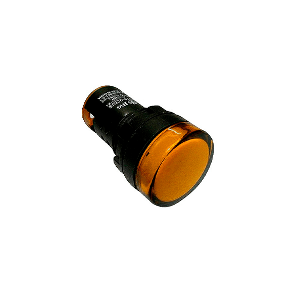 SINALEIRO LED 22MM AD1622DY AMARELO 12V JNG