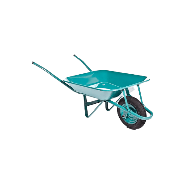 CARRINHO DE MÃO L100 - AZUL COM BUCHA - ESPESSURA 0,75MM (CH22) METALPAMA