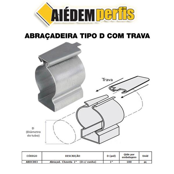 ABRACADEIRA TIPO D COM CUNHA 1