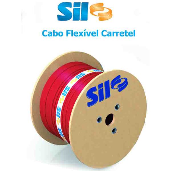 CABO FLEX 1.5MM VM CARRETEL SIL