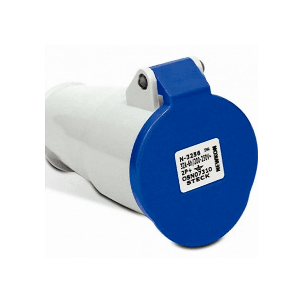 ACOPLAMENTO IND 250V 32A 2P+T 6H AZ STECK