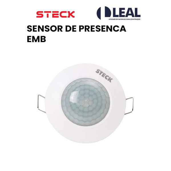 SENSOR DE PRESENCA EMBUTIR