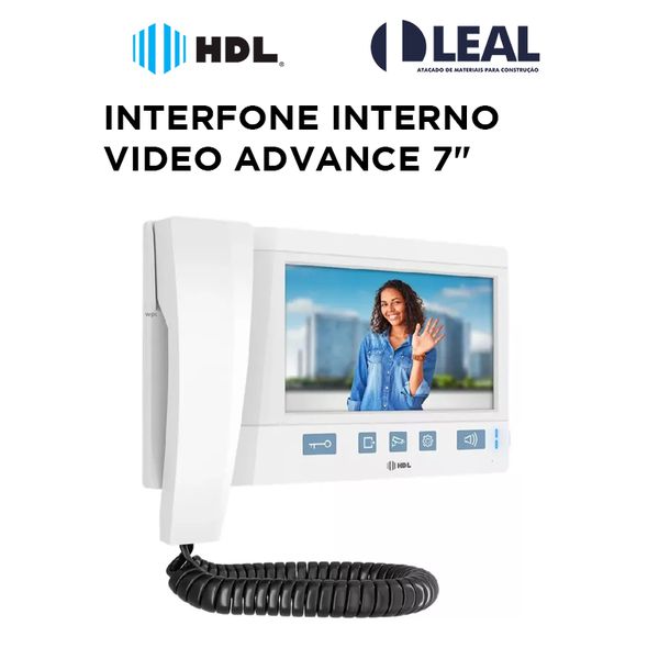 INTERFONE INTERNO VIDEO ADVANCED 7