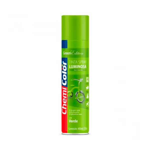 SPRAY LUMINOSA (FLUORESCENTES) LARANJA 400ML CHEMICOLOR