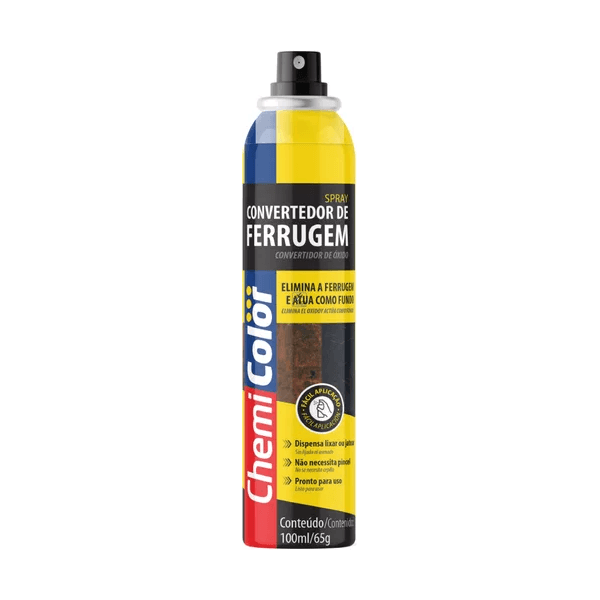 CONVERTEDOR DE FERRUGEM 100ML CHEMICOLOR