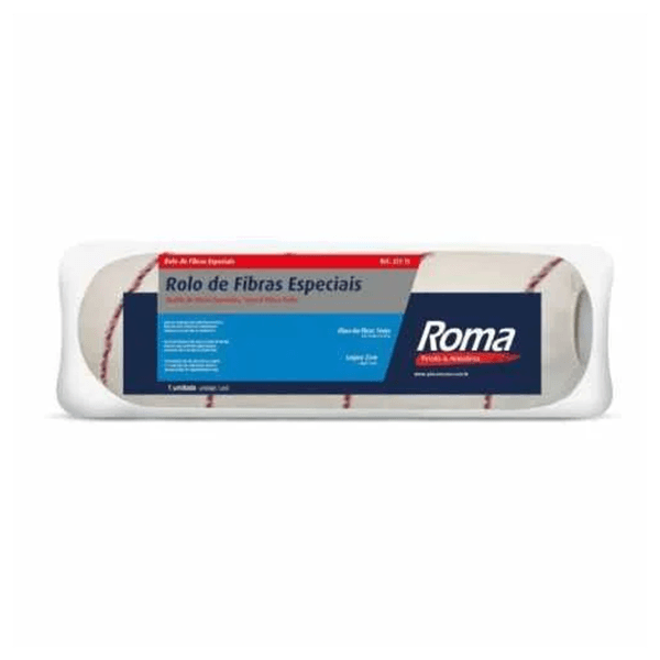 ROLO DE PINTURA FIBRA ESPECIAL 23CM S/ CABO ROMA