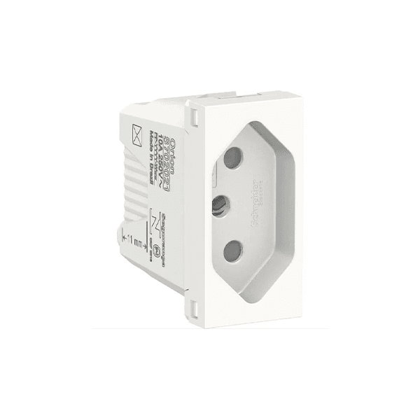 MODULO TOMADA 2P+T 10A BRANCO ORION