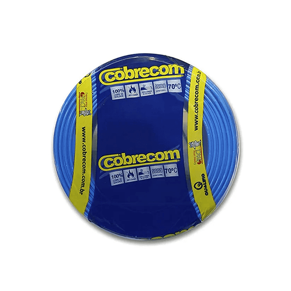 CABO FLEX 16MM AZUL - BOBINA 750V