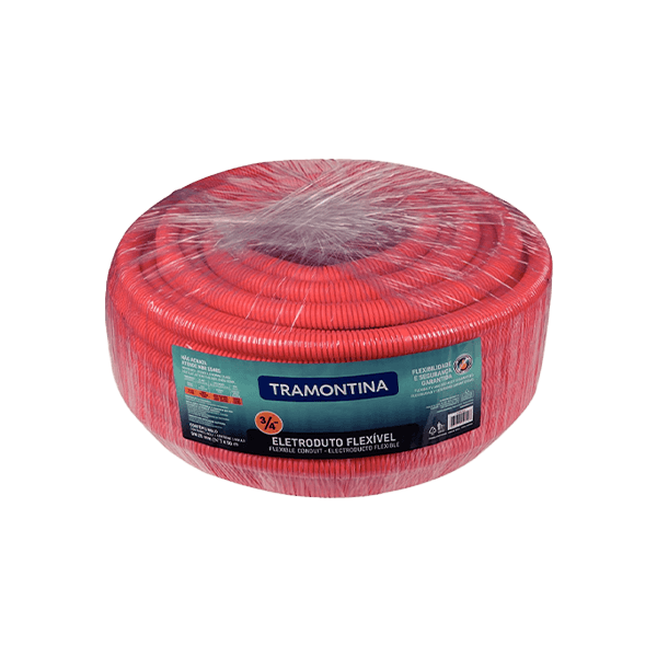 ELETRODUTO CORRUGADO LARANJA REFORÇADO 25MMX50M ADTEX