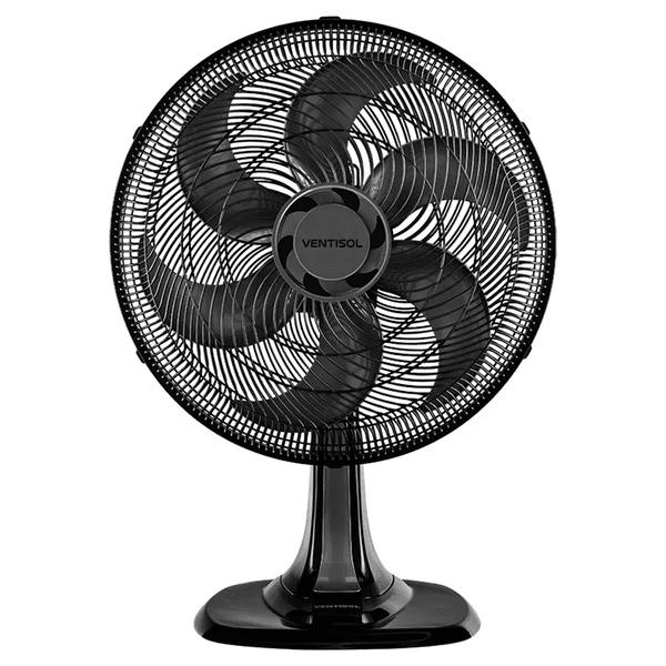 VENTILADOR MESA PRETO TURBO 6P 40CM 127V