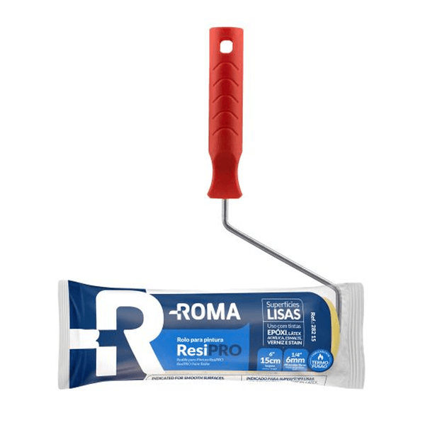 ROLO DE PINTURA EPOXY RESIPRO C/ CABO 15CM ROMA
