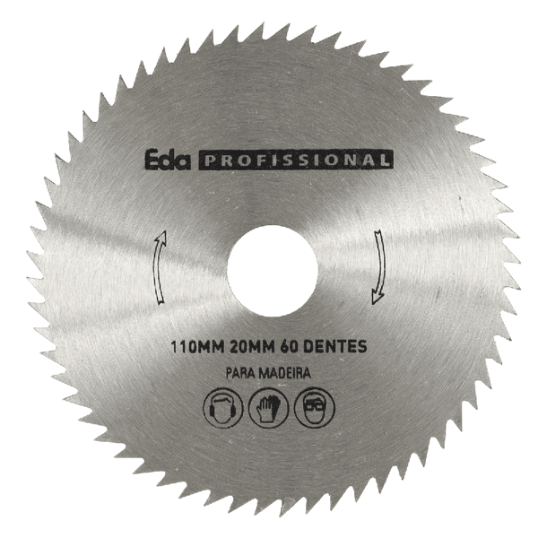 SERRA CIRCULAR C/ VIDEA 4.3/8 24 DENTES FURO 20MM EDA