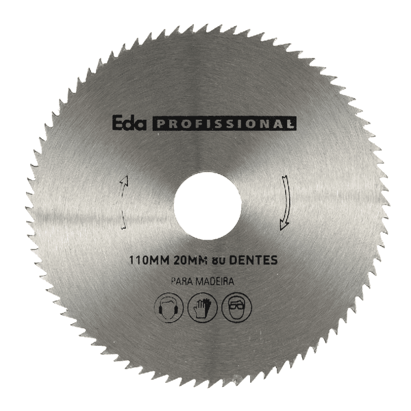 SERRA CIRCULAR C/ VIDEA 4.3/8 24 DENTES FURO 20MM EDA