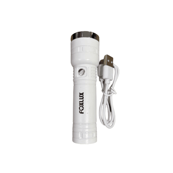 LANTERNA DE 1 LED RECARREGAVEL FOXLUX
