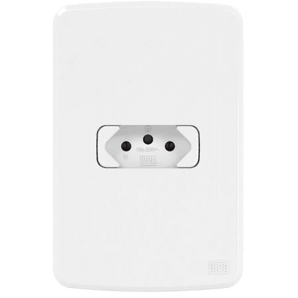 CONJUNTO TOMADA 2P+T 10A BRANCO COMPOSÉ