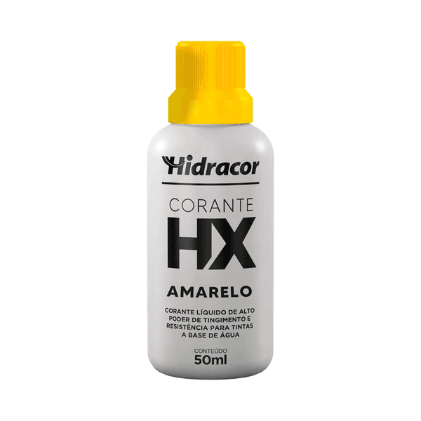 CORANTE LÍQUIDO AMARELO 50ML HIDRACOR 