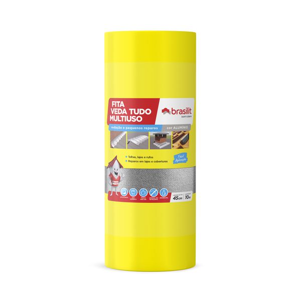 FITA ALUMINIZADA VEDATUDO 45CM BRASILIT