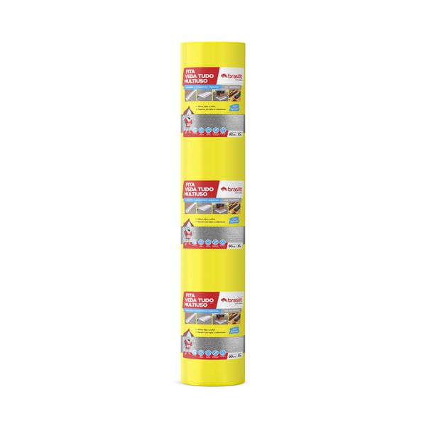 FITA ALUMINIZADA VEDATUDO 90CM BRASILIT