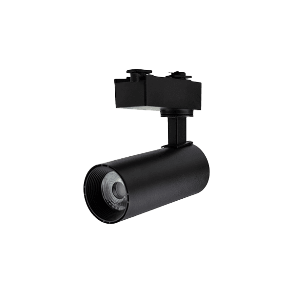 SPOT ELETRIFICADO PARA TRILHO 10W PRETO 3000K BLUMENAU 36103001